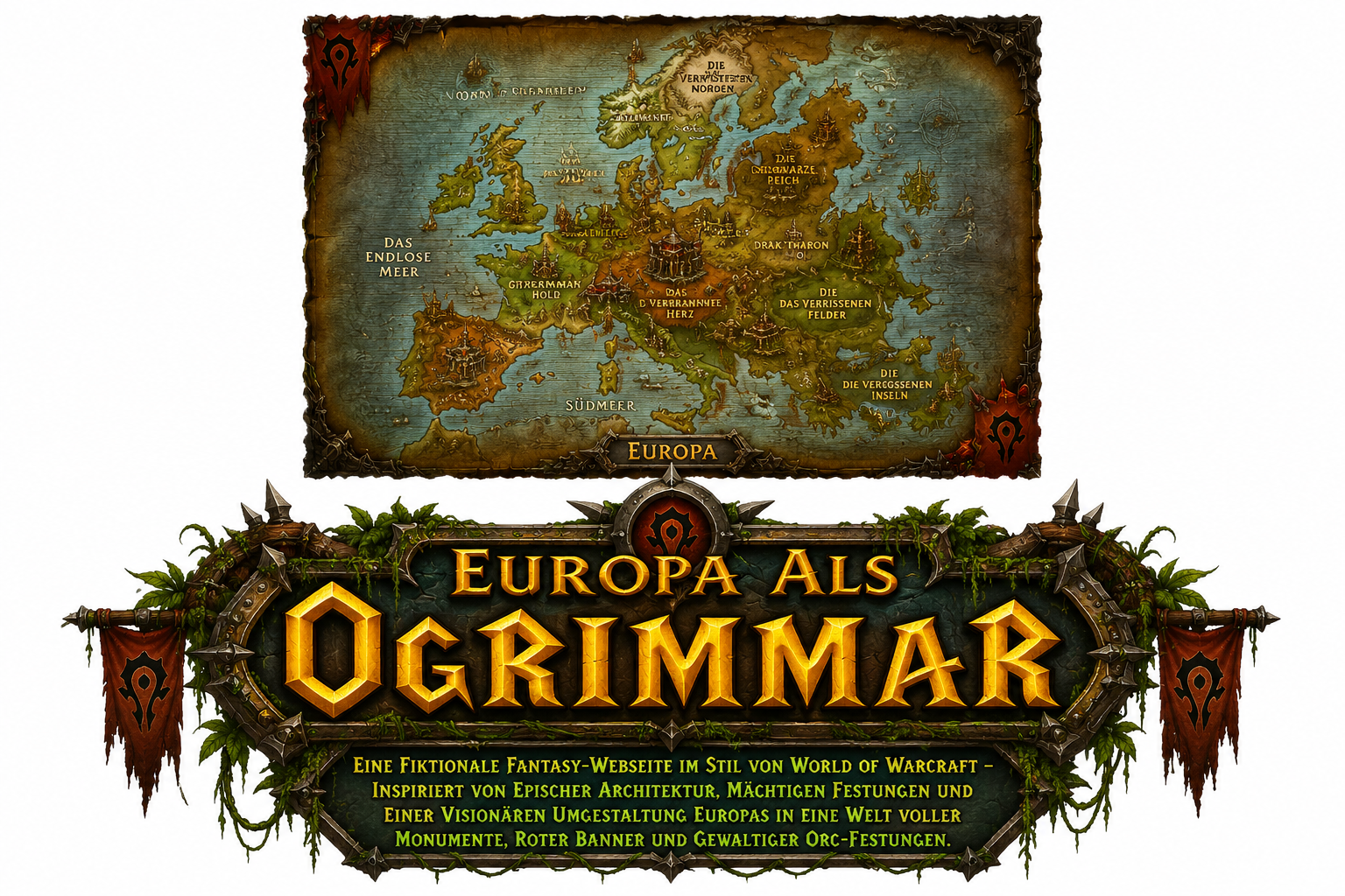 World of Warcraft Kontinent Karte